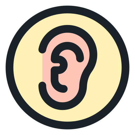 orecchio Generic color lineal-color icona