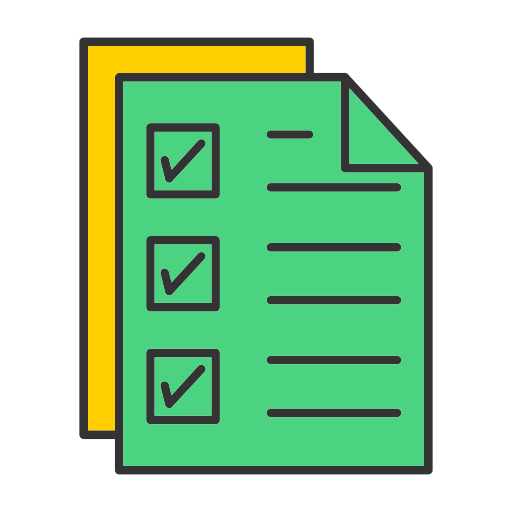 Checklist Generic color lineal-color icon