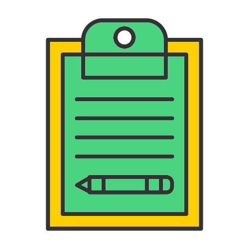notatnik Generic color lineal-color ikona