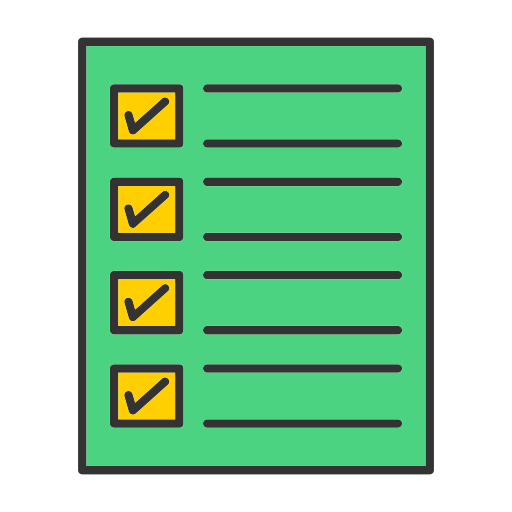 Checklist Generic color lineal-color icon