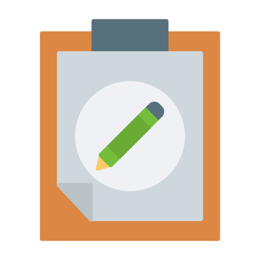 Notepad pen Generic color fill icon