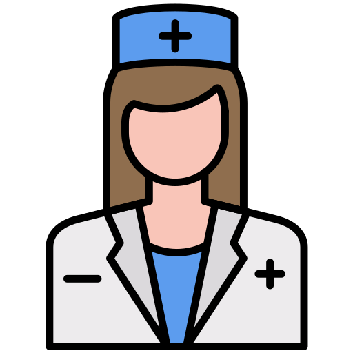 enfermera Generic color lineal-color icono