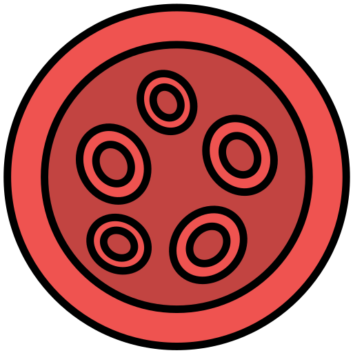 Blood cells Generic color lineal-color icon
