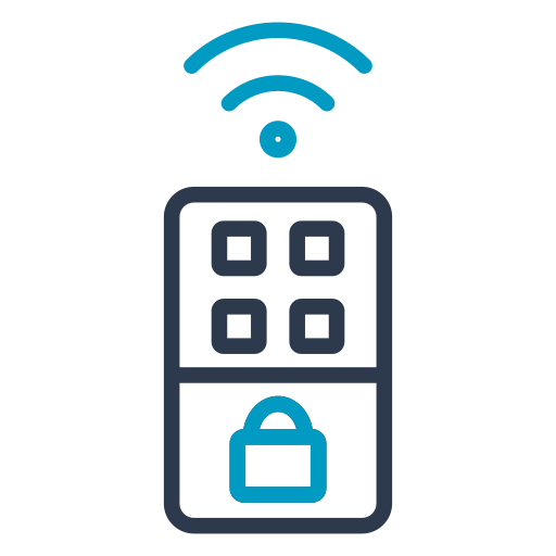 Smart lock Generic color outline icon