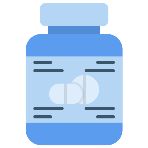 Supplements Generic color fill icon