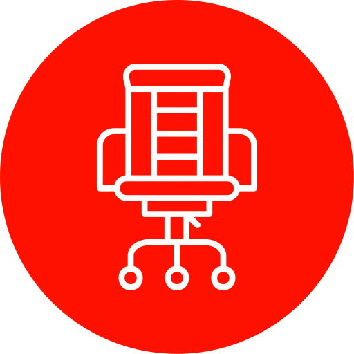 Office chair Generic color fill icon