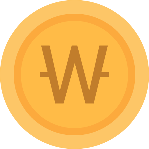 Won sign Generic color fill icon