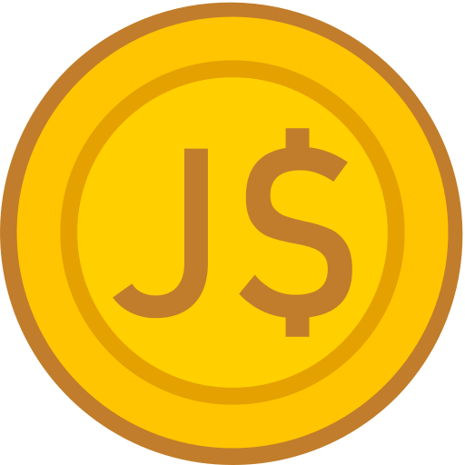 Jamaican Dollar Generic color lineal-color icon
