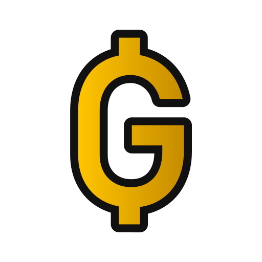 segno guarani Generic gradient lineal-color icona
