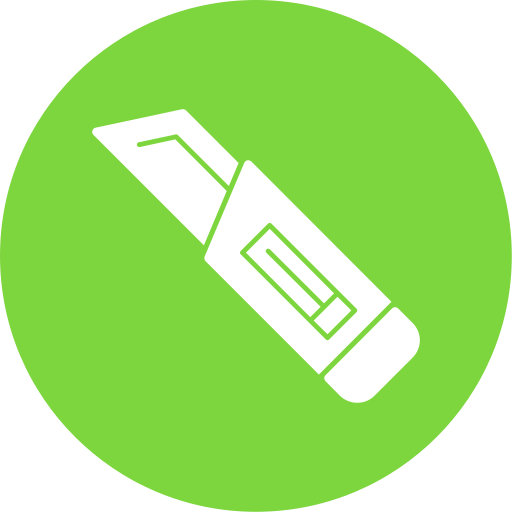 Paper Cutter Generic color fill icon