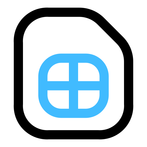 simカード Generic color outline icon