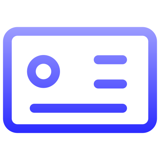 lizenz Generic gradient outline icon