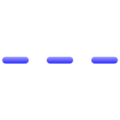 ligne pointillée Generic gradient outline Icône
