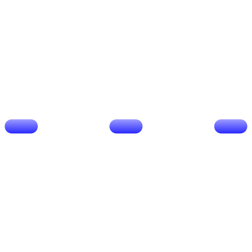 linea tratteggiata Generic gradient outline icona