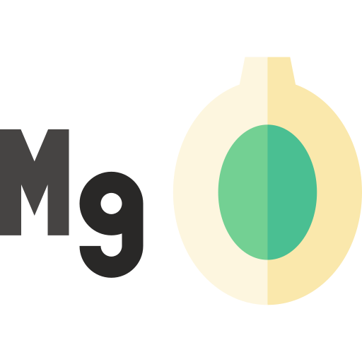 マグネシウム Basic Straight Flat icon