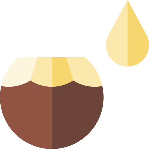 olio di cocco Basic Straight Flat icona