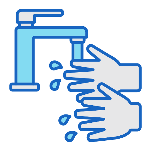 handen wassen Generic color lineal-color icoon