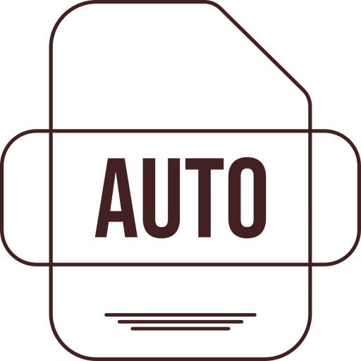 Auto Generic color outline icon