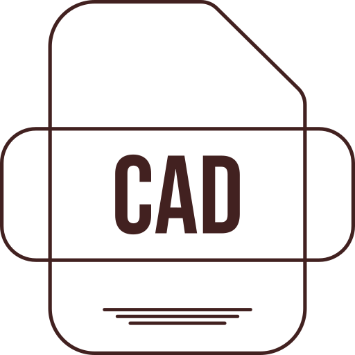 Cad Generic color outline icon