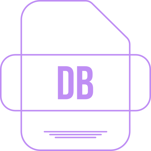 db Generic color outline icon