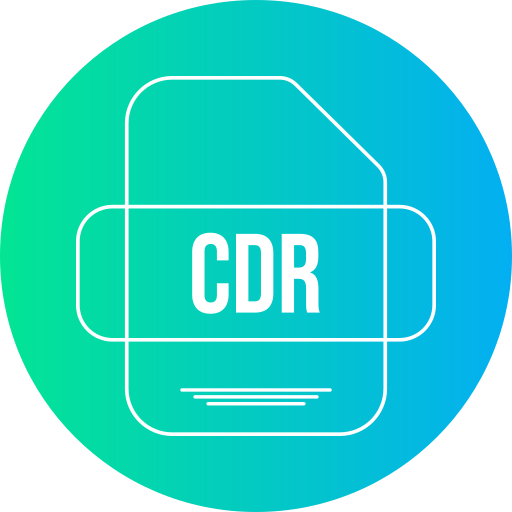cdr Generic gradient fill icon
