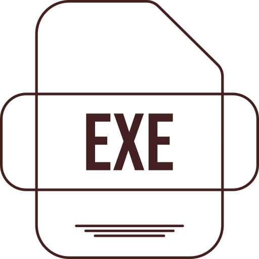 exe Generic color outline icono