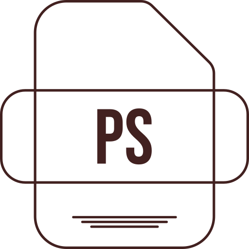 ps Generic color outline icon