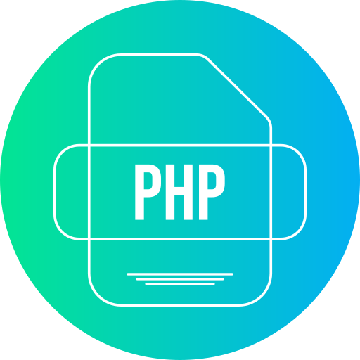 php Generic gradient fill icon