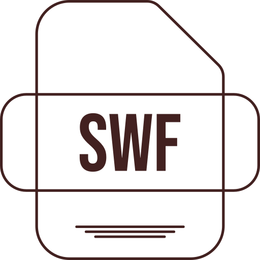 swf Generic color outline icono