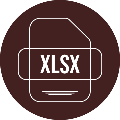 Xlsx Generic color fill icon