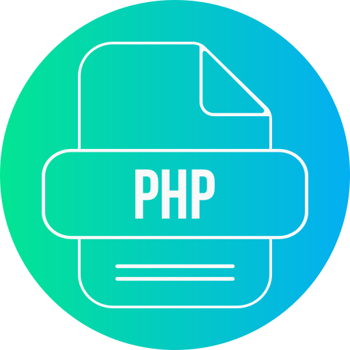 php Generic gradient fill icon