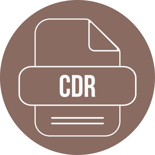 cdrファイル Generic color fill icon