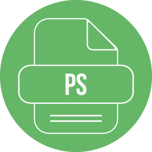 PS File Generic color fill icon