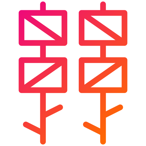 malvavisco Generic gradient outline icono