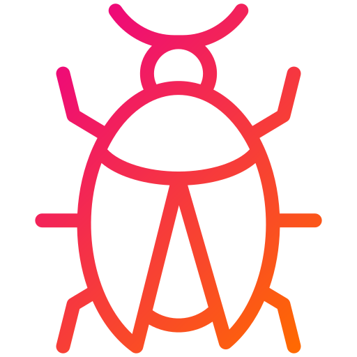 Ladybird Generic gradient outline icon