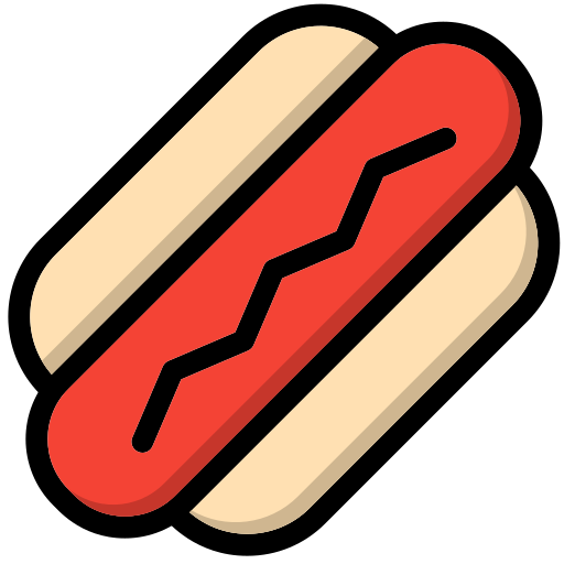 Hot dog Generic color lineal-color icon