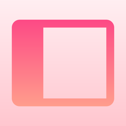 サイドバー Generic gradient fill icon