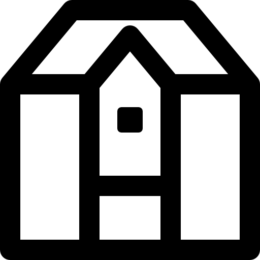 dimora Super Basic Rounded Lineal icona