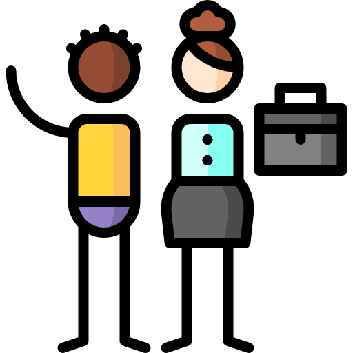 Manager Puppet Characters Lineal Color icon