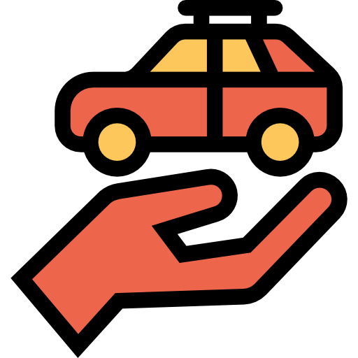 Car repair Kiranshastry Lineal Color Orange icon