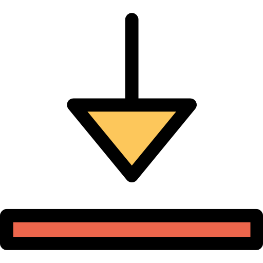 spód Kiranshastry Lineal Color ikona