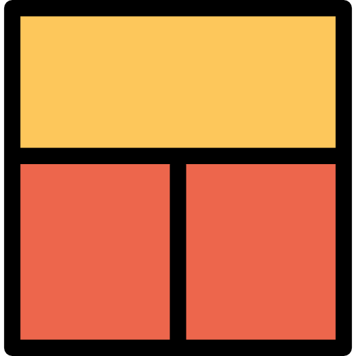 układ Kiranshastry Lineal Color ikona