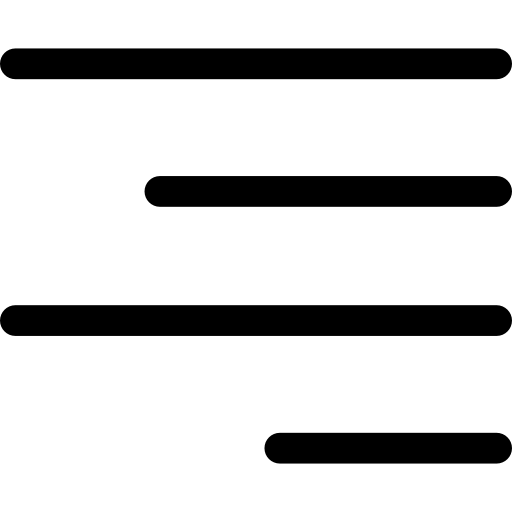 오른쪽 정렬 Kiranshastry Lineal Color icon