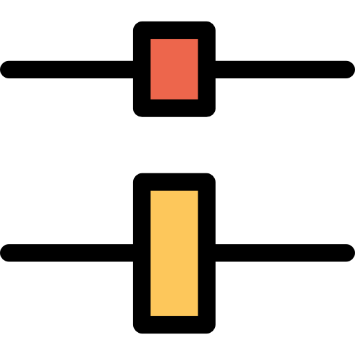 중앙 정렬 Kiranshastry Lineal Color icon
