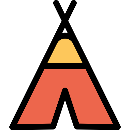 tipi Kiranshastry Lineal Color Orange icon