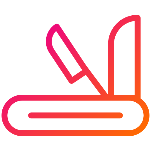 Swiss Army Knife Generic gradient outline icon