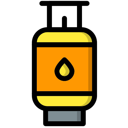gaz de camping Generic color lineal-color Icône