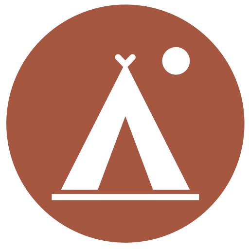 캠핑 Generic color fill icon