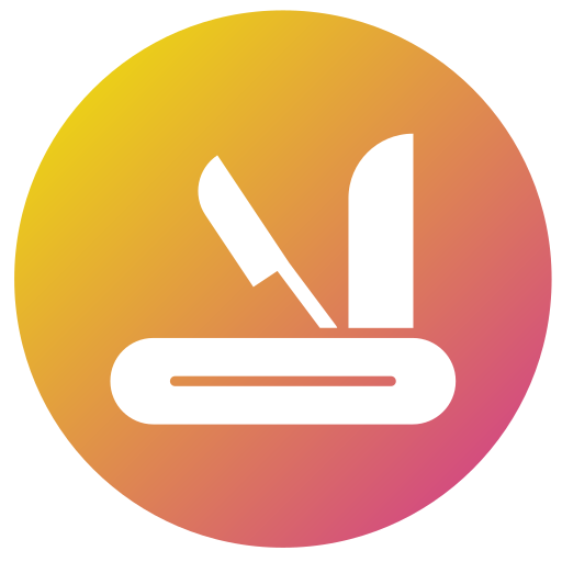 Swiss Army Knife Generic gradient fill icon