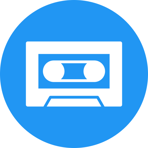 kaseta Generic color fill ikona